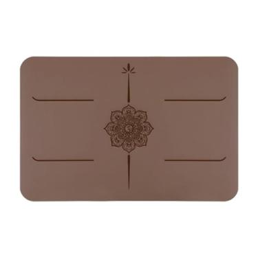 Imagem de RNXRZANK Tapete de Exercícios Pequeno, Apoio para Joelhos, Almofada Antiderrapante para Exercícios No Chão, Ideal para Homens E Mulheres, Perfeito para Camping, Café