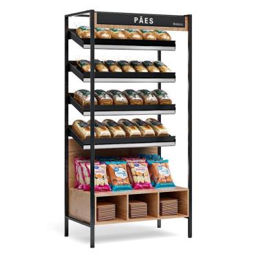Imagem de Vasca De Pães Mepa100 Gelopar Estante De Pães Gelopar