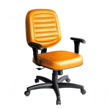 Imagem de Cadeira Diretor Para Escritório Linha Blenda Laranja