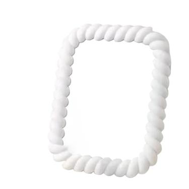 Imagem de Espelho Decorativo De Mesa Parede Multiuso Fofo 5 polegada Espelho De Maquiagem Em Dia Dia(Modelo3 branco)