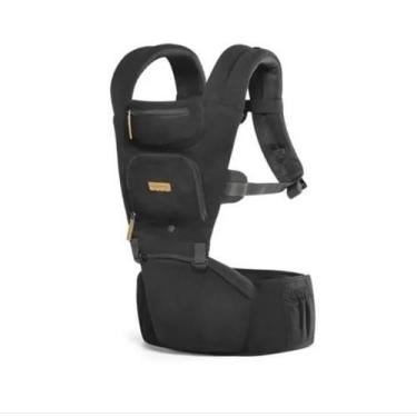 Imagem de Canguru Para Bebê Fisher-Price Hipseat Preto 0 meses Até 15kg 5 Posiçõ