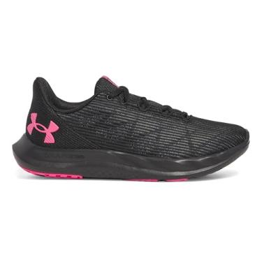 Imagem de Under Armour Tênis feminino Charged Speed Swift, (005) Preto/Preto/Super Rosa, 38