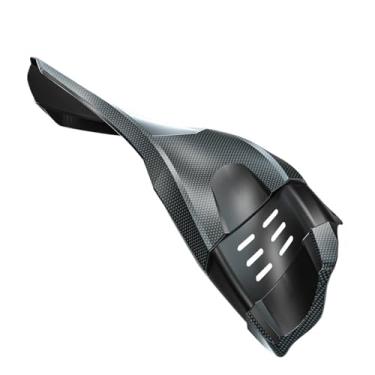 Imagem de Conjunto de 2 paralamas para bicicleta de montanha com pneus, estampa em fibra de carbono, para bicicletas de montanha e estrada.