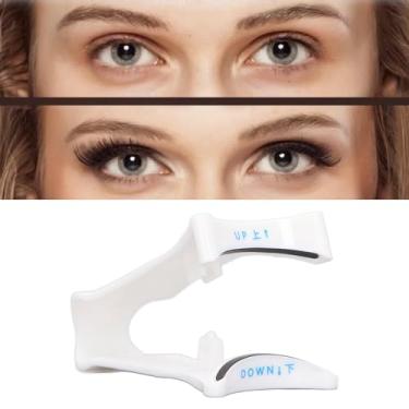 Imagem de Ferramenta aplicadora de cílios magnéticos de ângulo amplo Design ergonômico Aplicador de cílios magnéticos Ferramenta auxiliar para iniciantes e profissionais 5 peças Material