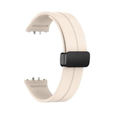 Imagem de Pulseira Magnética Samsung Galaxy Fit 3, Faixa De Silicone Macia, Sem 