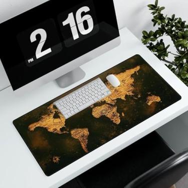 Imagem de Mouse Pad Gamer Vários Modelos Diversos Populares Pop (Mapa Mundi | 1958,90x55cm)