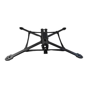 Imagem de MERIGLARE Frame para quadricóptero, frame para drone, acessórios para drone de corrida em fibra de carbono para uso profissional, 68 Cm