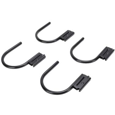 Imagem de Cryfokt E Apto para Pista Resistente J Ganchos 1/2 Polegada Cabides de Reboque de Aço para Garagem Fechada de Caminhões de Reboque, 4 Pces