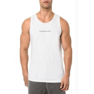 Imagem de REGATA CKJ MASCULINO LOGO CENTRALIZADO  - 0987 G PRETO-Masculino