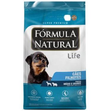 Imagem de Fórmula Natural Life Cães Filhotes Porte Médio E Grande 15kg