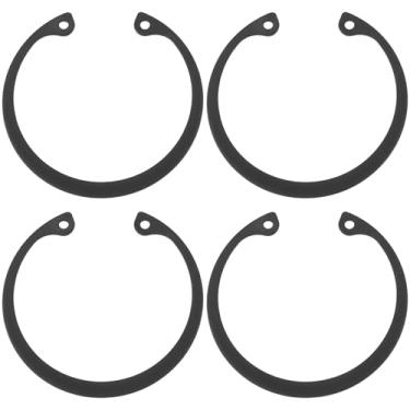 Imagem de SING F LTD Anel de retenção interno de aço com mola de retenção de 4 peças para máquinas industriais e máquina de lavar e secar roupa