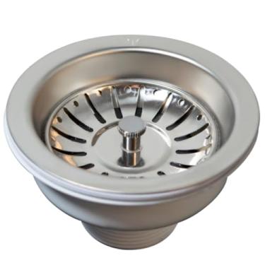 Imagem de Válvula 3.1/2" Para Pia de Cozinha com cesto escoamento