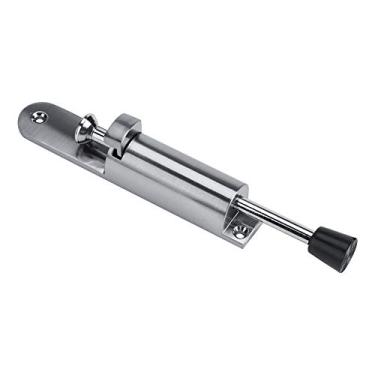 Imagem de HEEPDD Rolha de Porta Estendida, Rolha de Porta Com Mecanismo de Mola para Casa, Escritório, Loja de Cozinha, Restaurante, de Estendida, Jardinagem de Liga de Zinco de 6 Polegadas (Prata)