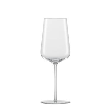 Imagem de Zwiesel Glas Vervino Vidro de cristal feito na Alemanha, 470 g, vinho tinto (conjunto de 4), transparente