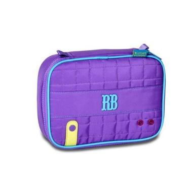 Imagem de Estojo Simples Escolar Feminino Rebeca Bonbon Lilás - RBESEFLL