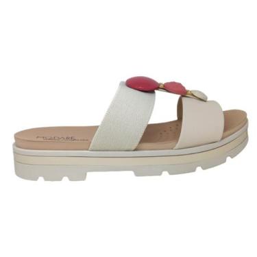 Imagem de Sandália Modare Ortopédica Feminina Ultra conforto Calce Fácil Macia L