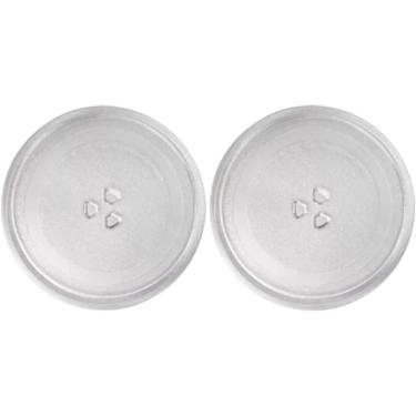 Imagem de Kit 2 Prato Trevo Microondas 24Cm Eletrolux/Philco/Panasonic