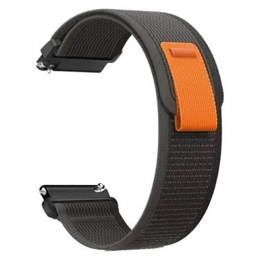Imagem de Pulseira De Nylon Respirável De 20mm 22mm Para Smartwatches Amazfit Ba