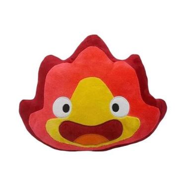 Imagem de Bonito dos desenhos animados Calcifer Fire Pelúcia Presente de Natal d