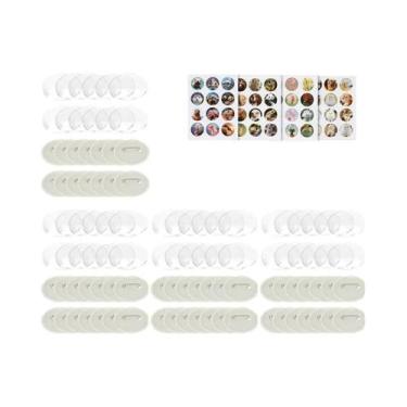 Imagem de Máquina De Fazer Distintivos DIY Para Crianças, Kit Portátil De Botões