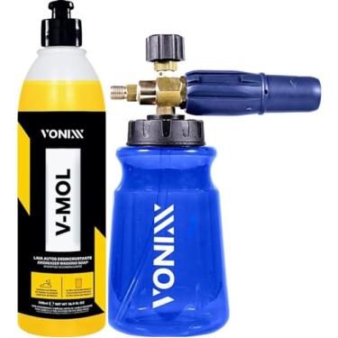 Imagem de Shampoo Automotivo V-mol 500ml + Snow Foam Fast Vonixx