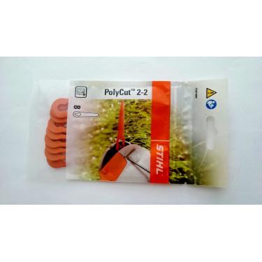 Imagem de Lâminas OEM STIHL PolyCut 2-2/8 para aparador sem fio FSA 45 (2 peças)
