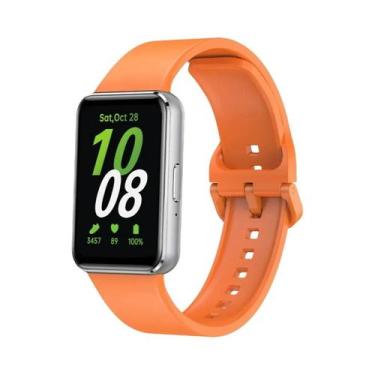Imagem de Pulseira De Silicone Macia Para Samsung Galaxy Fit 3 Acessórios De Rel