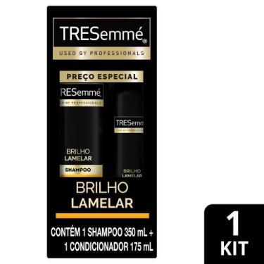 Imagem de kit Tresemmé Brilho Lamelar Shampoo 350ml + Condicionador 175ml