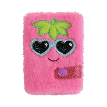 Imagem de Caderno Mini De Pelúcia Em Forma De Animal Fofo Diário Portátil Para E