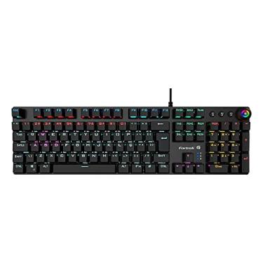 Imagem de FORTREK Teclado Gamer Mecnico RGB GPRO K7 RAINBOW BLACK EDITION