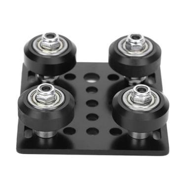 Imagem de Generic Placa de Pórtico Tipo V Perfis de Alumínio Duráveis ​​2020 Acessórios para Impressora 3D Preto para Entusiastas de Impressoras 3D de Design Compacto