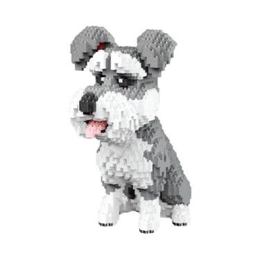 Imagem de Conjunto De Blocos De Montar 3D Micro Mini Dálmata E Dachshund Para En