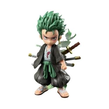 Imagem de Figuras De Ação Roronoa Zoro De 15cm One Piece Modelo De PVC Brinquedo