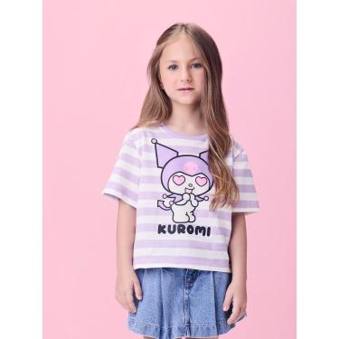 Imagem de Blusa Listrada Kuromi Hello Kitty Momi-Feminino