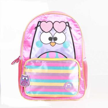 Imagem de Mochila Infantil Costas Bubu E As Curujinhas Bb23155j Rosa, Rosa, Lilá