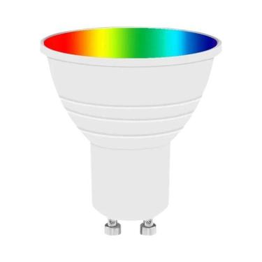 Imagem de Spotlight LED RGBW 15W E27/E26 GU10 Com Controle Remoto IR Para Decora