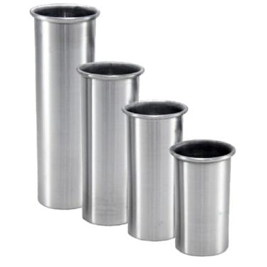 Imagem de Kit 4 Formas de Alumínio Cilíndrico N°05 para Velas Artesanais