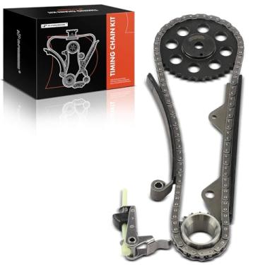 Imagem de A-Premium Kit de corrente de distribuição de motor 6 peças com roda dentada, tensor e guia compatível com Buick, Chevrolet e Isuzu - Opel 1976-1979, LUV 1976-1982, I-Mark 1981-1985, Pickup 1981-1982