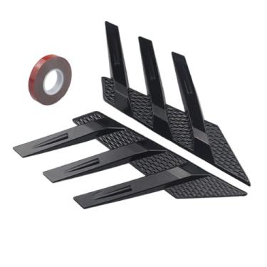 Imagem de Spoiler da janela traseira, escola de ventilação de arental da janela traseira da janela traseira | Altos de carros - Janela do veículo Retrovisor espelho do espelho de spoiler DIVERSION KIT para modi