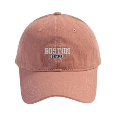 Imagem de Boné De Beisebol Bordado Rosa Para Mulheres, Versátil Para Primavera E