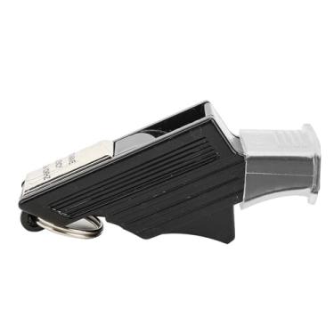 Imagem de Dioche Apito de árbitro de Basquete Som Alto e Claro Material ABS Apito de Sobrevivência Não Emergencial para Esportes, Acampamento, Atividades Ao Ar Livre, Preto, Ouro, Preto, Prata 6 (e Prata)