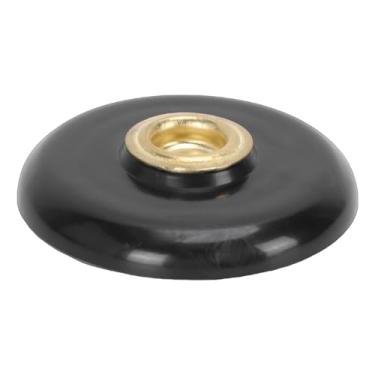 Imagem de Fockety Apoio de pé para violoncelo, protetor de chão para espigão de violoncelo com copo de latão reforçado e tapete de borracha antiderrapante, acessório para instrumento de corda