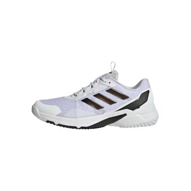 Imagem de adidas Crazyflight 6 Tênis masculino, Branco/Preto/Branco, 47