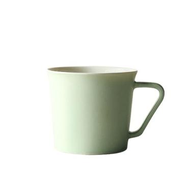 Imagem de Caneca de cerâmica moderna, 1 pç caneca de café com várias cores, capacidade de 340 ml para casa, escritório, leite, chá, latte, cappuccino, drinkware (cinza)