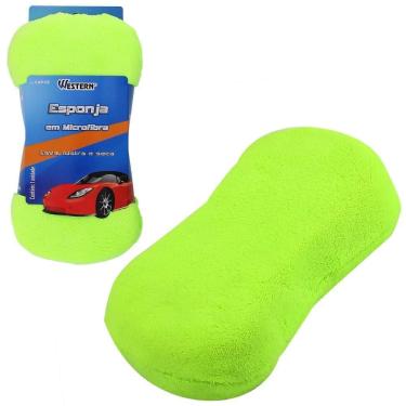 Imagem de Esponja De Microfibra Multiuso 23,5X11X5,5Cm Na Solapa