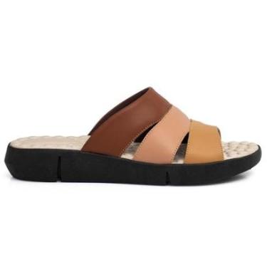 Imagem de Sandália Feminina Ortopedica Conforto Esporão Diabético Leve Macia Resistente-Feminino