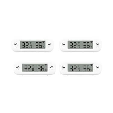 Imagem de Sensor De Temperatura E Umidade WiFi Inteligente Com Alarme Remoto via