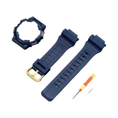 Imagem de Pulseira De Resina De Borracha Casio G-SHOCK AQ-S810W Para Relógio Esp