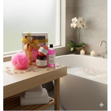 Imagem de Kit Banho de Cereja e Avelã – Geleia de Banho 170ml + Esfoliante Corporal 130g + Sabonete Hidratante 80g - Afaty