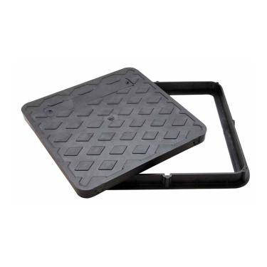 Imagem de Kit 2 Tampa Pvc Esgoto Elétrica Caixa Passagem 30X30 Simples